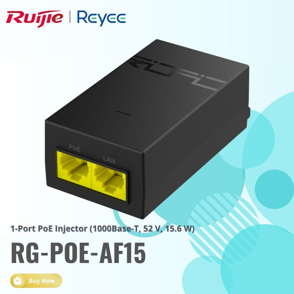RUIJIE REYEE RG POE AF15 52V ADAPTOR 15.6W