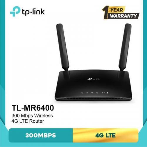 TP-LINK TL-MR6400 300MBPS WIRELESS N 4G LTE ROUTER
